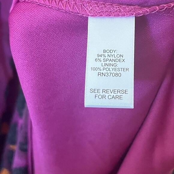 Cato Purple Animal Print Top Size XL‎ - Picture 8 of 9